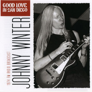 johnny winter cd good love in san diego front